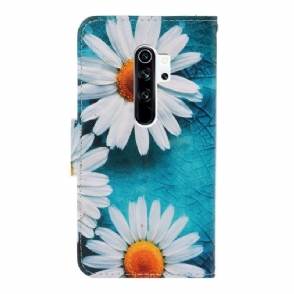 Folio-hoesje voor Xiaomi Redmi Note 8 Pro Portemonnee Daisy