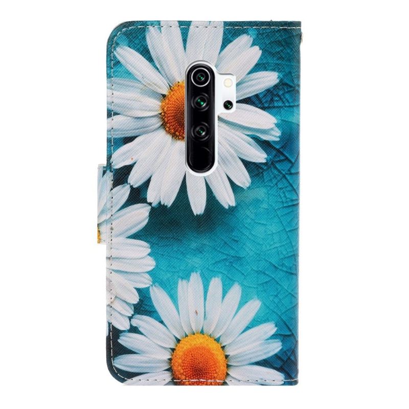 Folio-hoesje voor Xiaomi Redmi Note 8 Pro Portemonnee Daisy