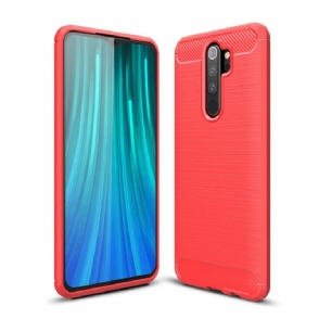 Hoesje voor Xiaomi Redmi Note 8 Pro Koolborstel Gel