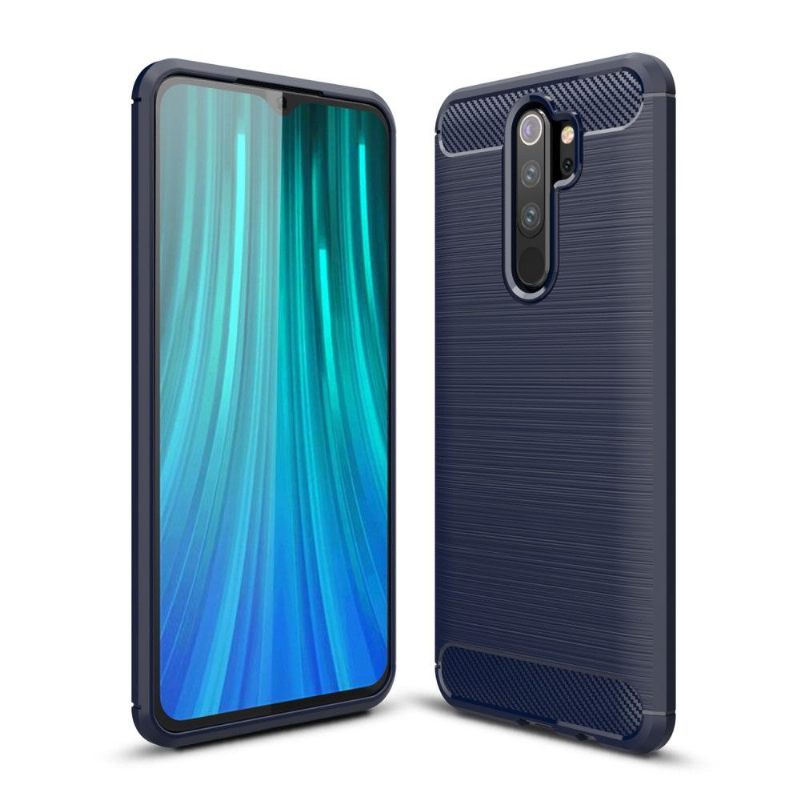 Hoesje voor Xiaomi Redmi Note 8 Pro Koolborstel Gel