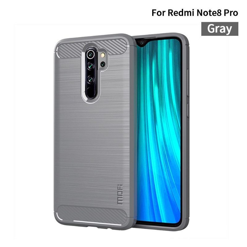 Hoesje voor Xiaomi Redmi Note 8 Pro Mofi Geborsteld Effect