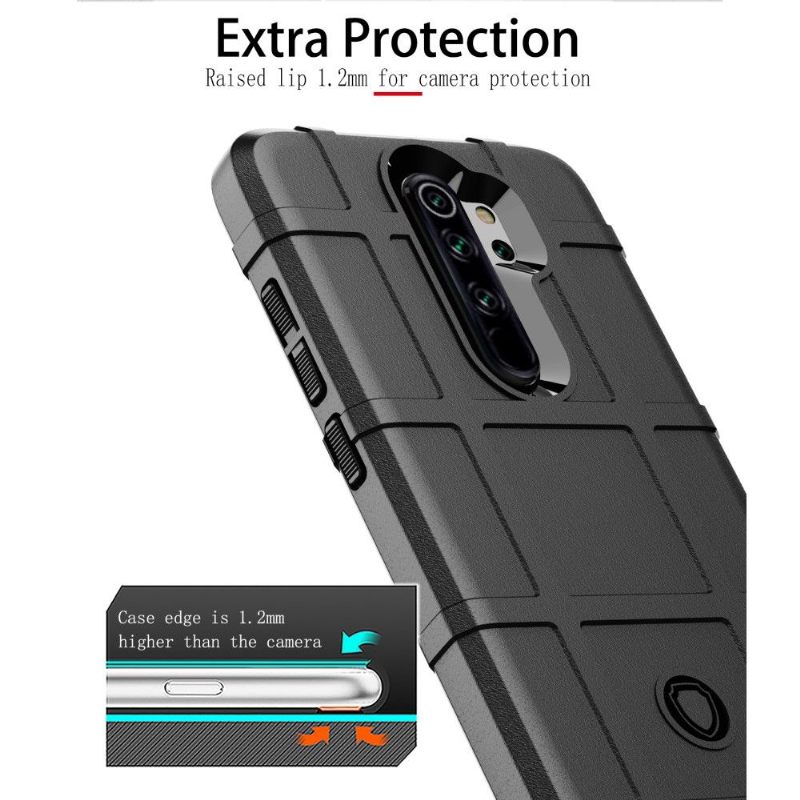 Telefoonhoesje voor Xiaomi Redmi Note 8 Pro Bescherming Robuust Schild Schokbestendig