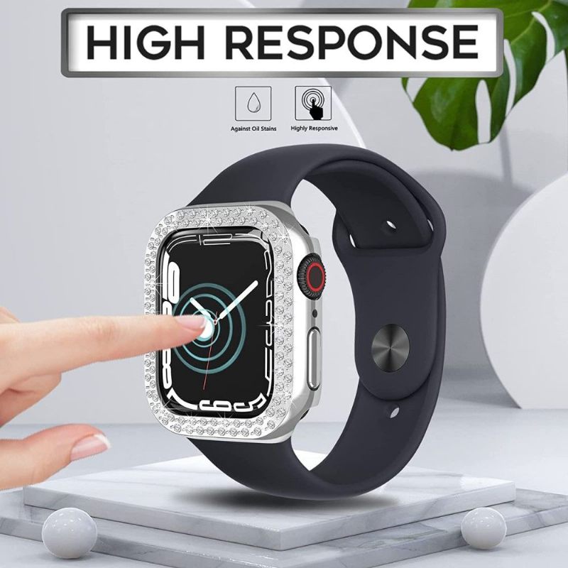 Apple Watch 7 45Mm - Kast Met Minikristallen