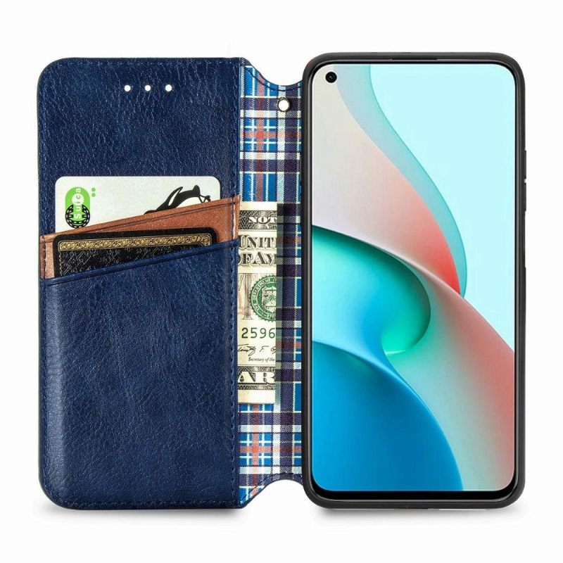 Folio-hoesje voor Xiaomi Redmi Note 9T Kub Design-kaarthouder