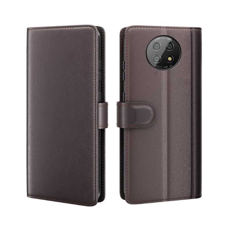 Folio-hoesje voor Xiaomi Redmi Note 9T Premium Leer