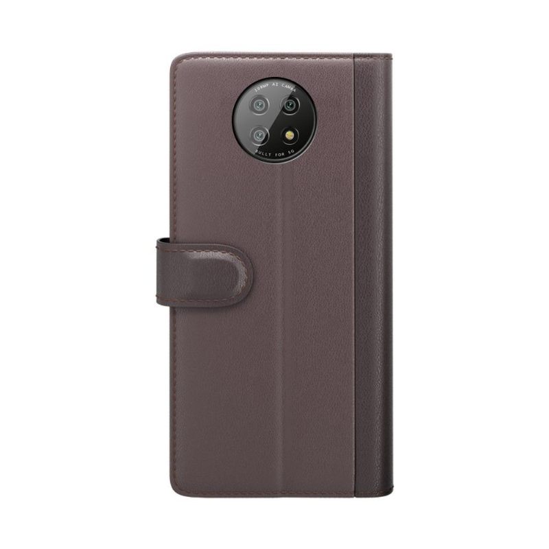 Folio-hoesje voor Xiaomi Redmi Note 9T Premium Leer