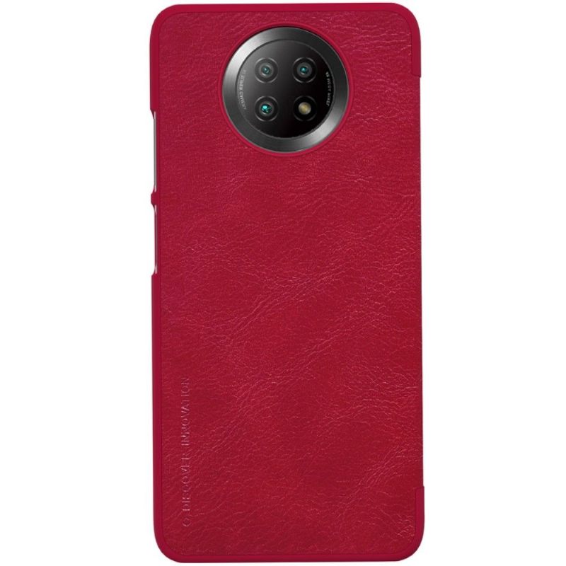 Folio-hoesje voor Xiaomi Redmi Note 9T Qin-serie Leereffect