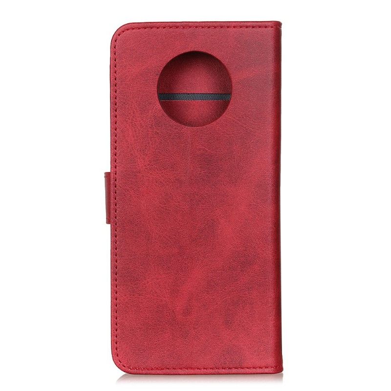 Leren Hoesje voor Xiaomi Redmi Note 9T Bescherming Marius Mat Leereffect