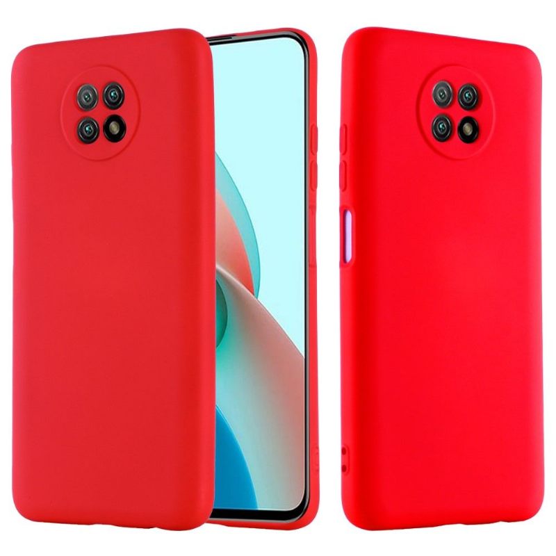 Telefoonhoesje voor Xiaomi Redmi Note 9T Puro Vloeibare Siliconen