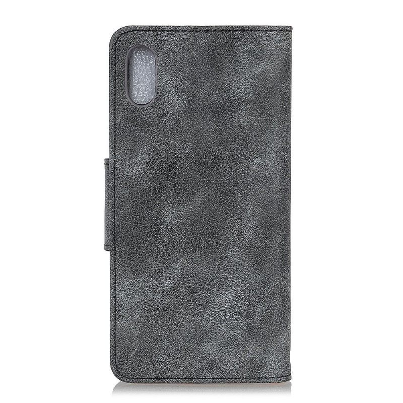 Cover voor Xiaomi Redmi 9A Edouard Kunstleer Vintage