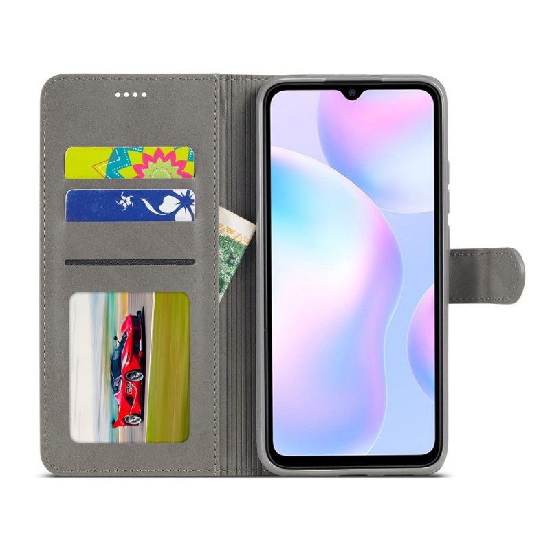 Flip Case voor Xiaomi Redmi 9A Ledereffect Lc.imeeke