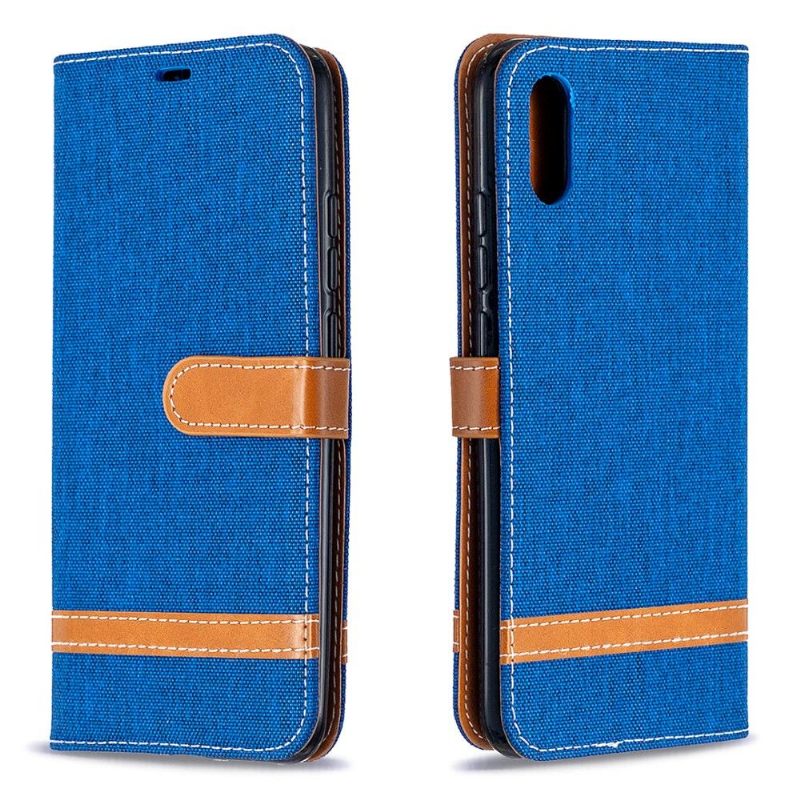 Folio-hoesje voor Xiaomi Redmi 9A Stoffen Bekleding