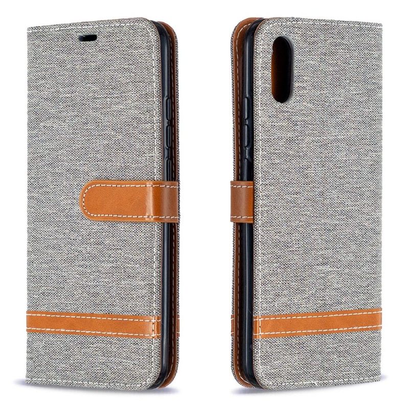 Folio-hoesje voor Xiaomi Redmi 9A Stoffen Bekleding