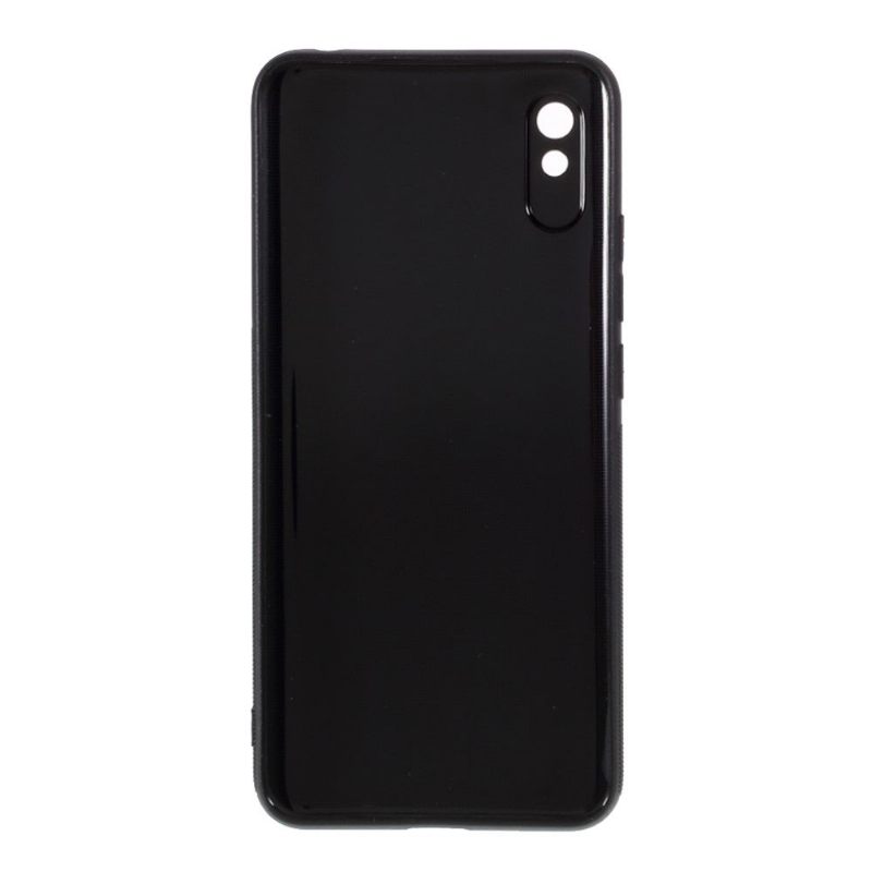 Hoesje voor Xiaomi Redmi 9A Anti-fall Koolstofvezel-look