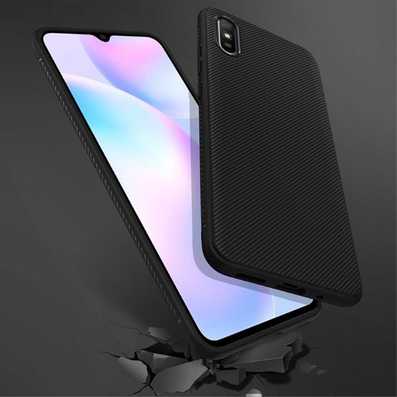 Hoesje voor Xiaomi Redmi 9A Anti-fall Streepeffect