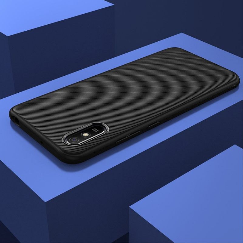 Hoesje voor Xiaomi Redmi 9A Anti-fall Streepeffect