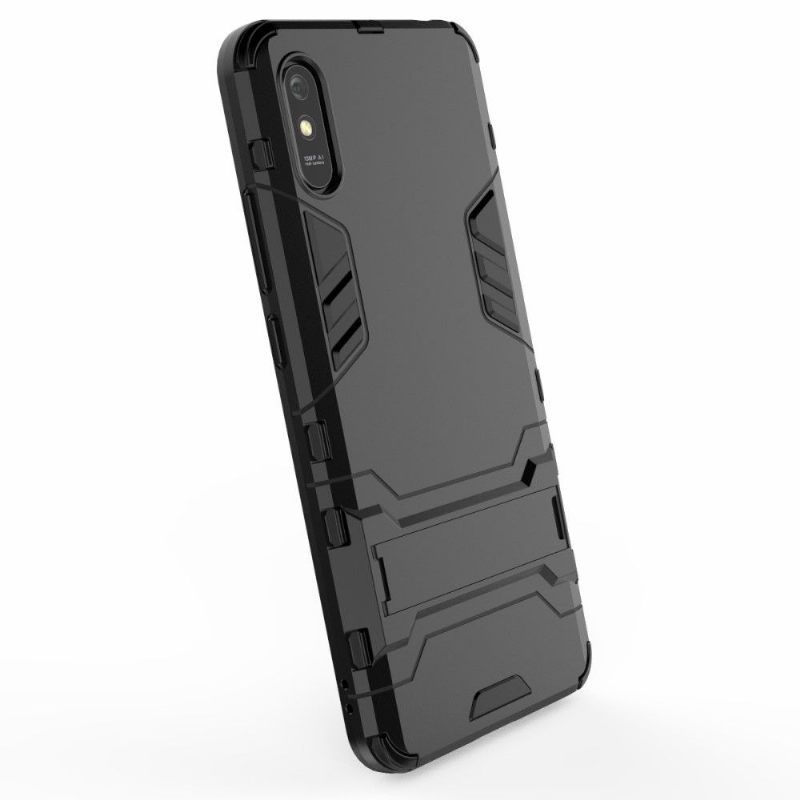 Hoesje voor Xiaomi Redmi 9A Cool Guard Schokbestendig Met Geïntegreerde Standaard