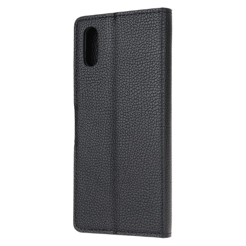 Leren Hoesje voor Xiaomi Redmi 9A Litchi Skin-effect Leerstijl