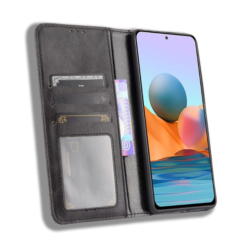 Case voor Xiaomi Redmi Note 10 Pro Bescherming Leer In Cirénius-stijl