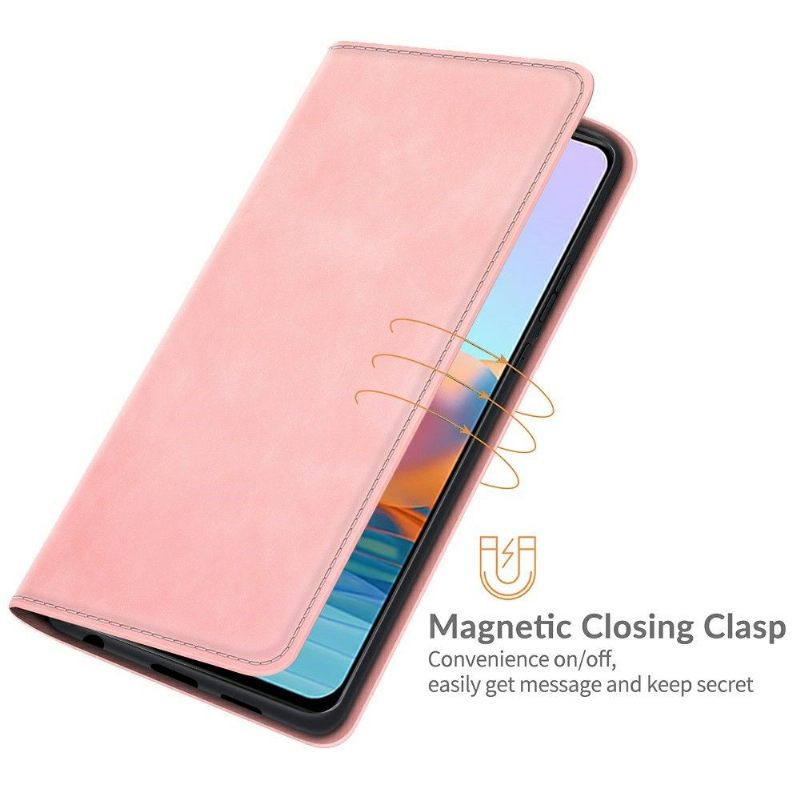 Case voor Xiaomi Redmi Note 10 Pro Kunstleer Stand Functie