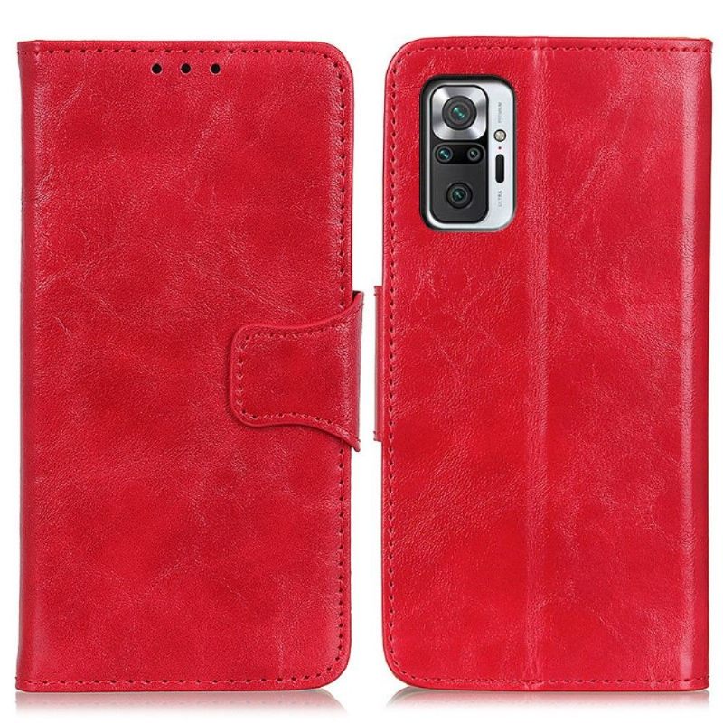 Cover voor Xiaomi Redmi Note 10 Pro Anti-fall Edouard Kunstleer