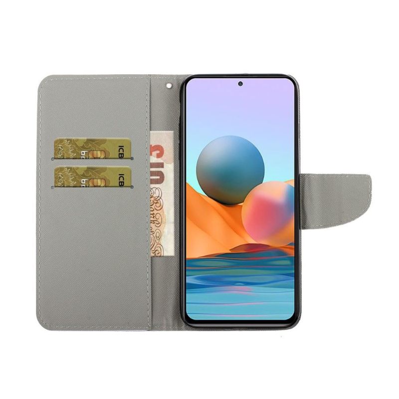 Flip Case voor Xiaomi Redmi Note 10 Pro Kleurrijke Mandala