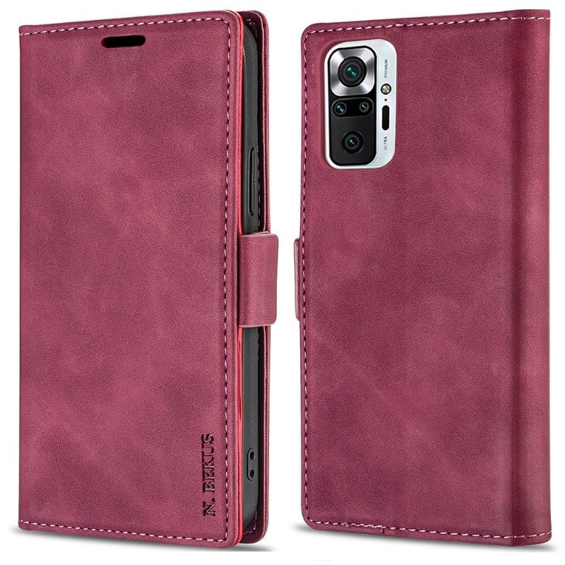 Flip Case voor Xiaomi Redmi Note 10 Pro N.bekus Premium