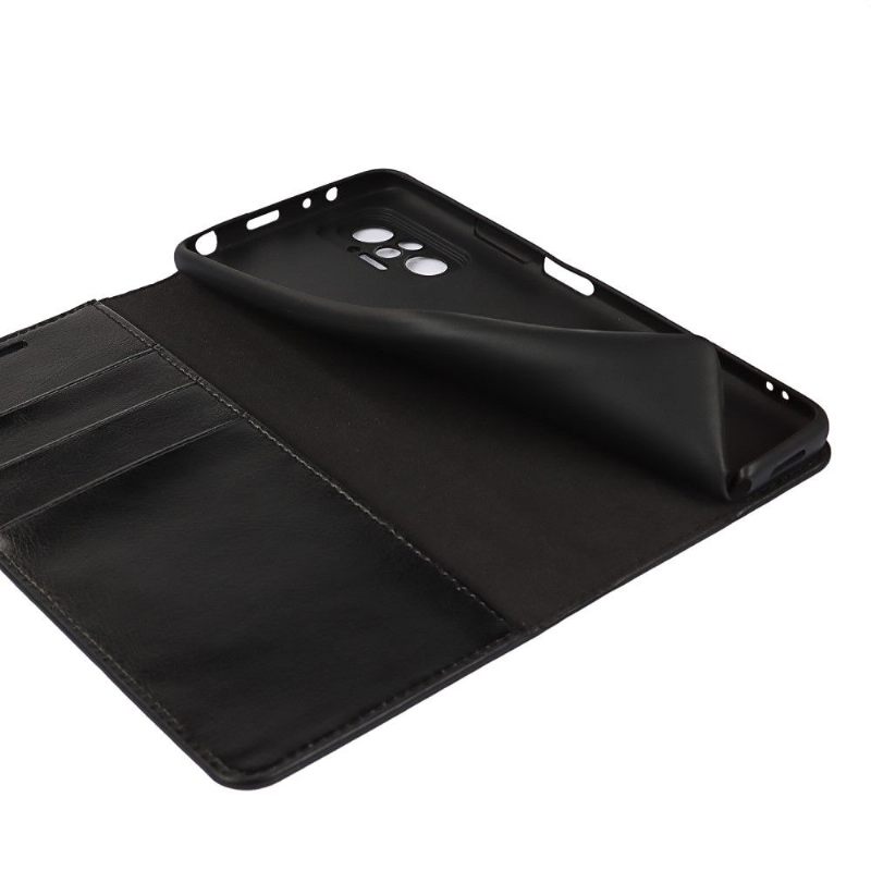 Flip Case voor Xiaomi Redmi Note 10 Pro Ondersteuningsfunctie Voor Leren Kaarthouder