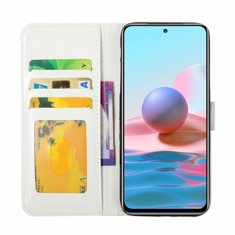 Folio-hoesje voor Xiaomi Redmi Note 10 Pro Ananas