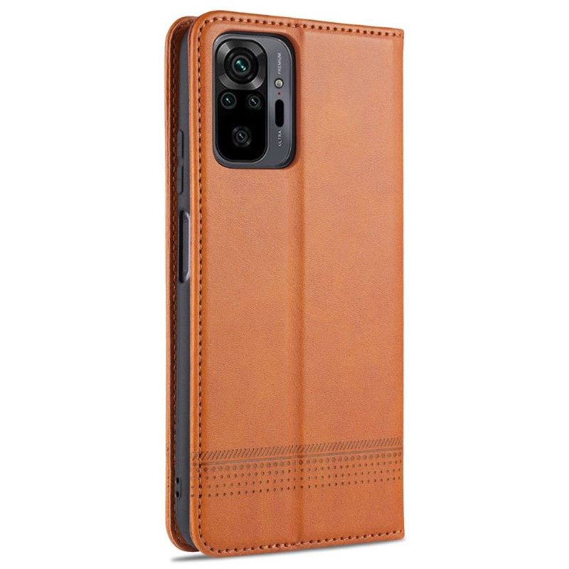 Folio-hoesje voor Xiaomi Redmi Note 10 Pro Azns Kunstleer