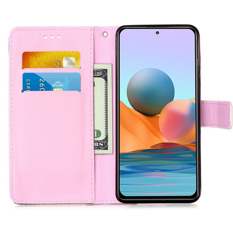 Folio-hoesje voor Xiaomi Redmi Note 10 Pro Dromende Panda