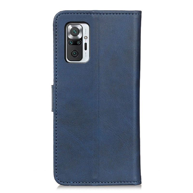 Folio-hoesje voor Xiaomi Redmi Note 10 Pro Marius Mat Leereffect