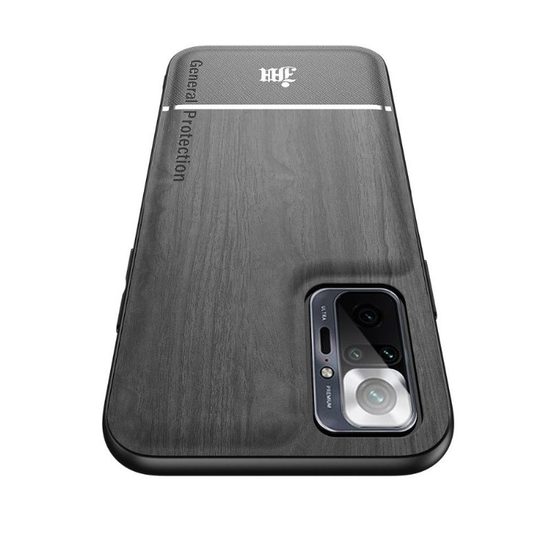 Hoesje voor Xiaomi Redmi Note 10 Pro Chique Stijl Hout