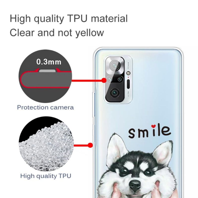 Hoesje voor Xiaomi Redmi Note 10 Pro Glimlach Hond