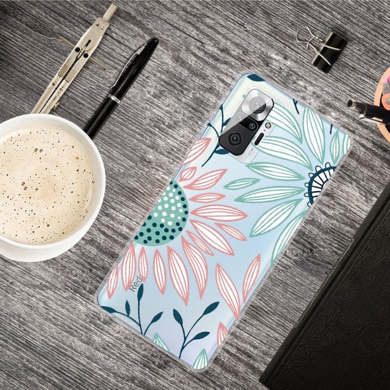 Hoesje voor Xiaomi Redmi Note 10 Pro Madeliefjesbloemen