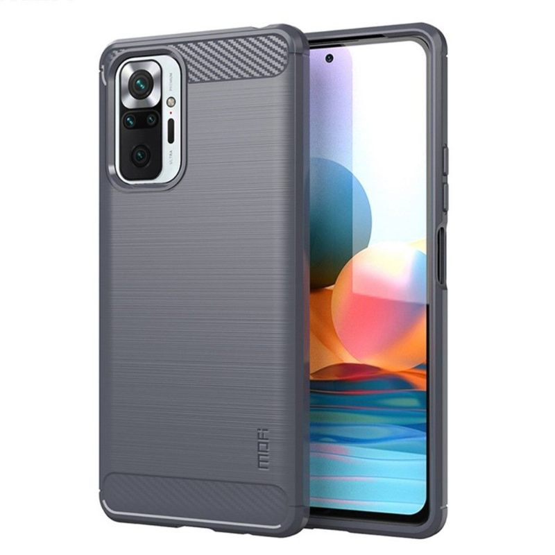 Hoesje voor Xiaomi Redmi Note 10 Pro Mofi Geborsteld Effect