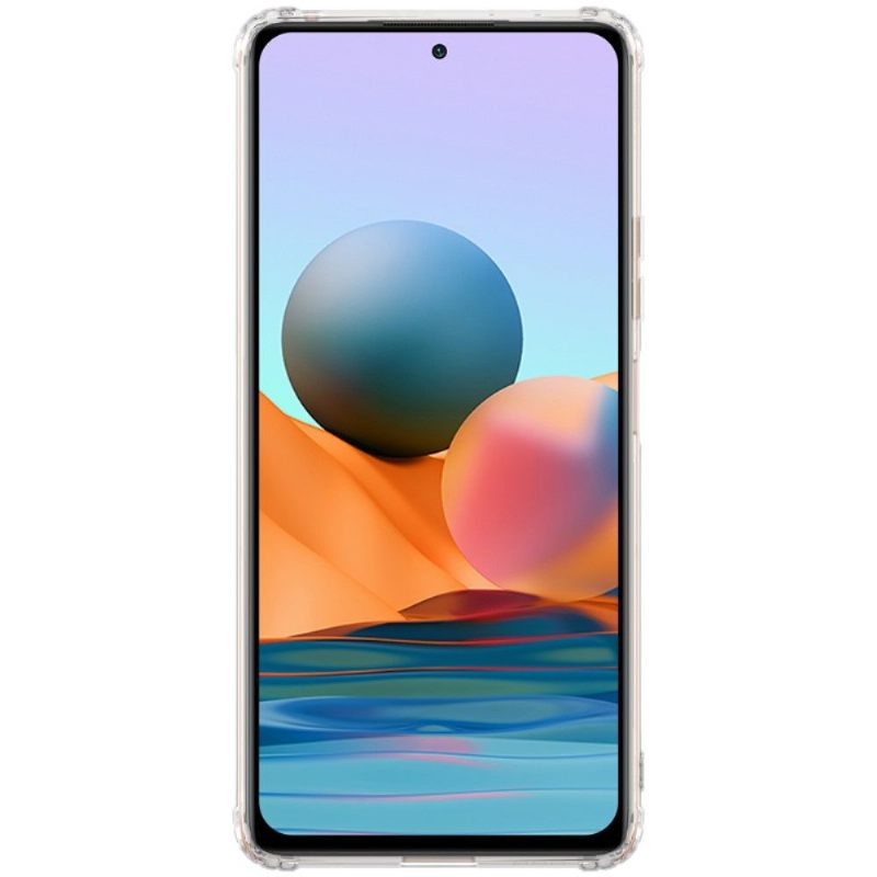 Hoesje voor Xiaomi Redmi Note 10 Pro Nillkin Nature Versterkte Hoeken