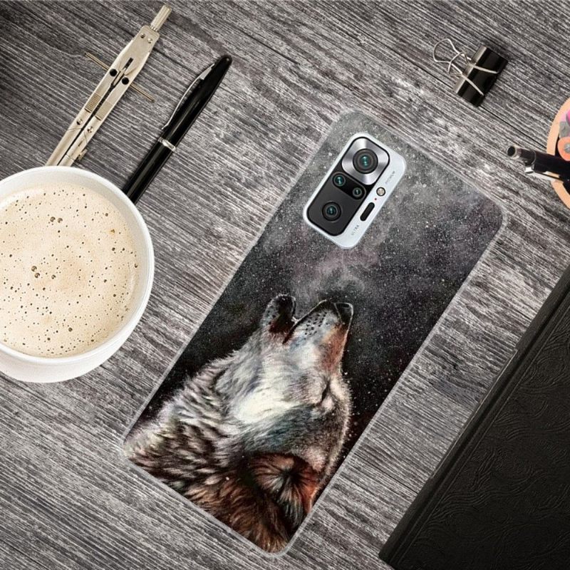 Hoesje voor Xiaomi Redmi Note 10 Pro Wolf