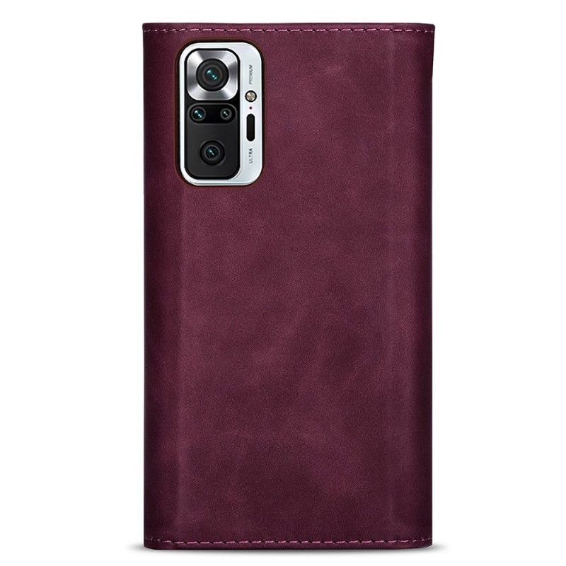 Leren Hoesje voor Xiaomi Redmi Note 10 Pro Bescherming Portemonnee Leren Ledereffect N.bekus