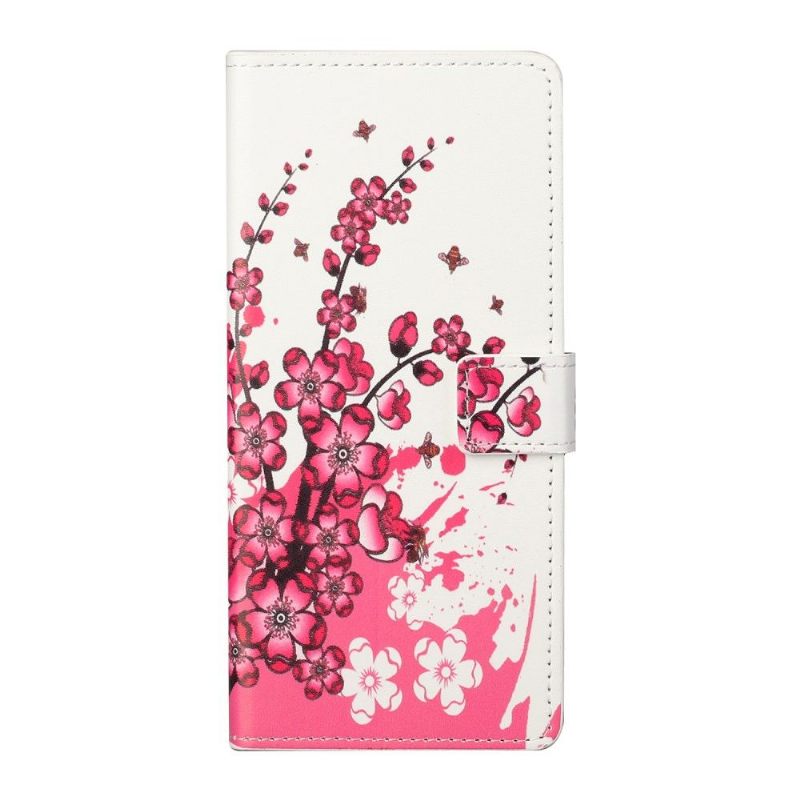 Leren Hoesje voor Xiaomi Redmi Note 10 Pro Japanse Abrikoos