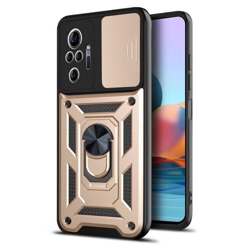 Telefoonhoesje voor Xiaomi Redmi Note 10 Pro Bescherming Camera Dia-ondersteuningsfunctie