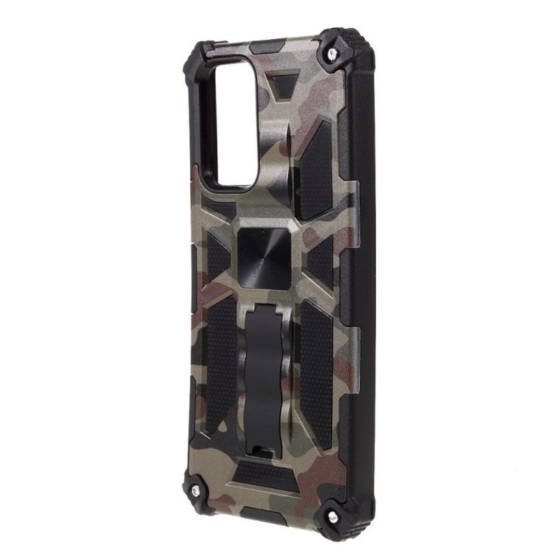 Telefoonhoesje voor Xiaomi Redmi Note 10 Pro Bescherming Ondersteuningsfunctie Voor Militaire Camouflage