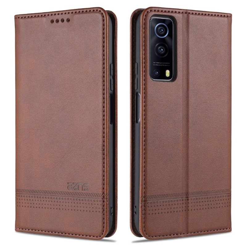 Cover voor Vivo Y72 5G Portemonnee Azns Kunstleer