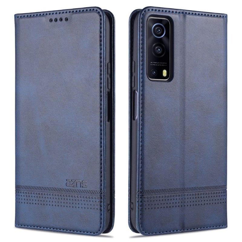 Cover voor Vivo Y72 5G Portemonnee Azns Kunstleer