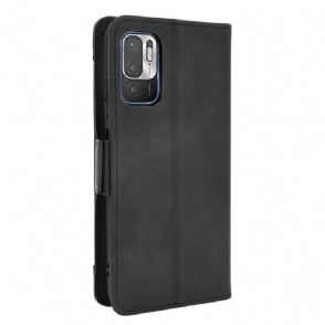 Flip Case voor Xiaomi Redmi Note 10 5G / Poco M3 Pro Premium Met Kaarthouder