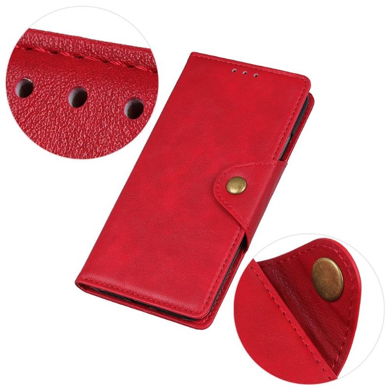Flip Case voor Xiaomi Redmi Note 10 5G / Poco M3 Pro Volledig Beschermend Mat Kunstleer
