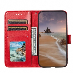 Folio-hoesje voor Xiaomi Redmi Note 10 5G / Poco M3 Pro Kunstleer Kant