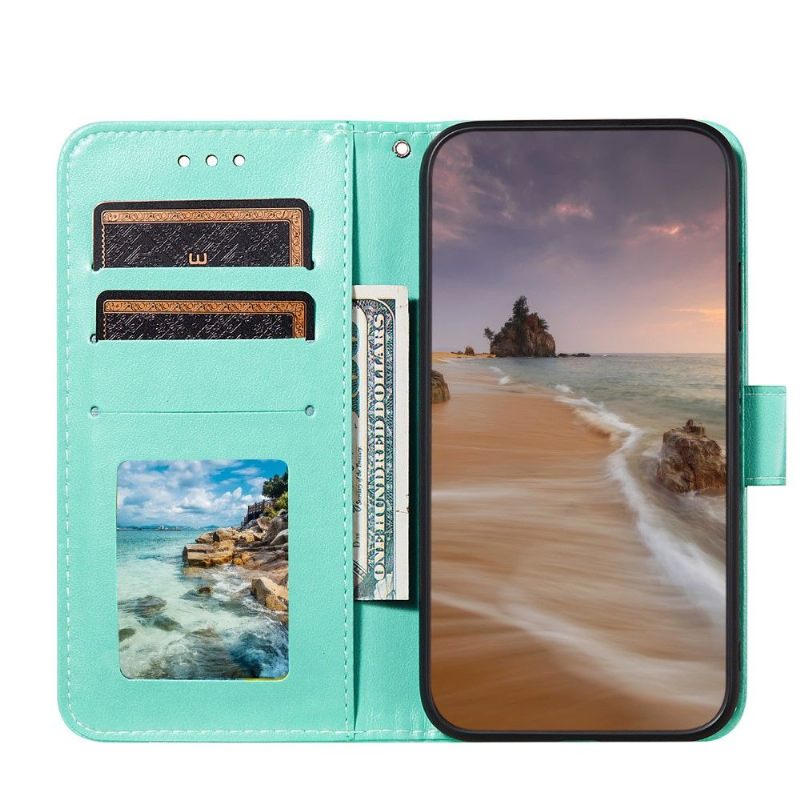 Folio-hoesje voor Xiaomi Redmi Note 10 5G / Poco M3 Pro Kunstleer Kant