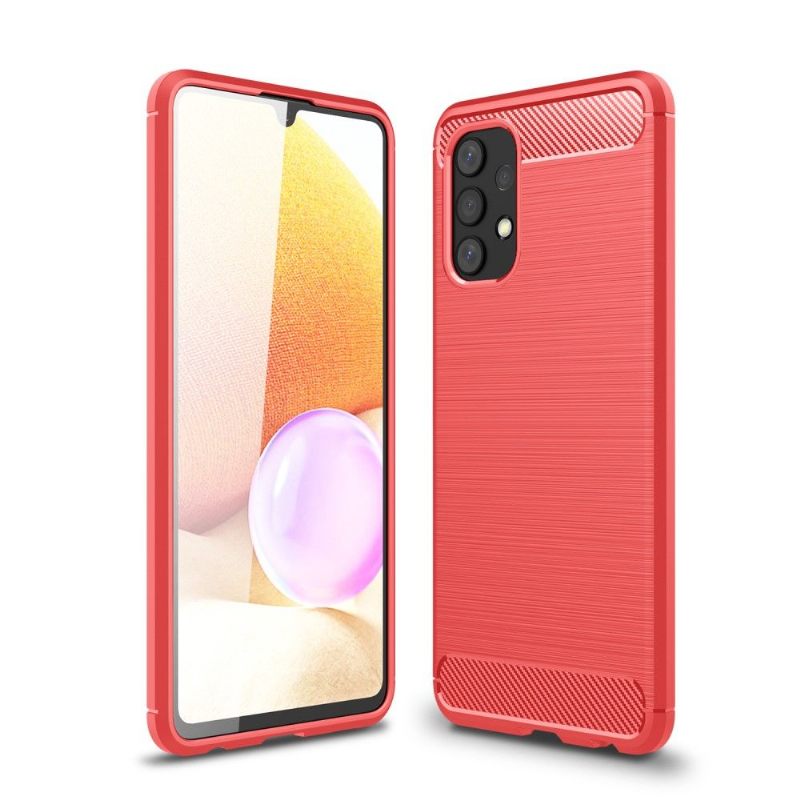 Hoesje voor Xiaomi Redmi Note 10 5G / Poco M3 Pro Geborsteld Siliconeneffect