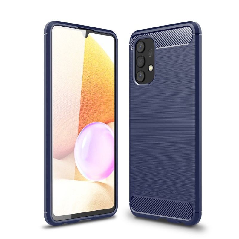 Hoesje voor Xiaomi Redmi Note 10 5G / Poco M3 Pro Geborsteld Siliconeneffect